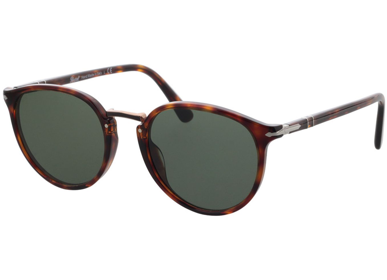 Persol PO3210S 24/31 51-21 Sonnenbrille mit Sehstärke erhältlich, Herren, Vollrand, panto von Persol