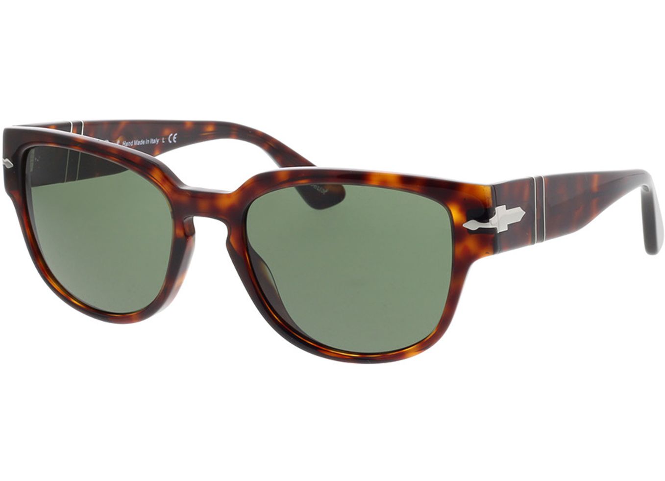 Persol PO3231S 24/31 54-19 Sonnenbrille ohne Sehstärke, Herren, Vollrand, Eckig von Persol