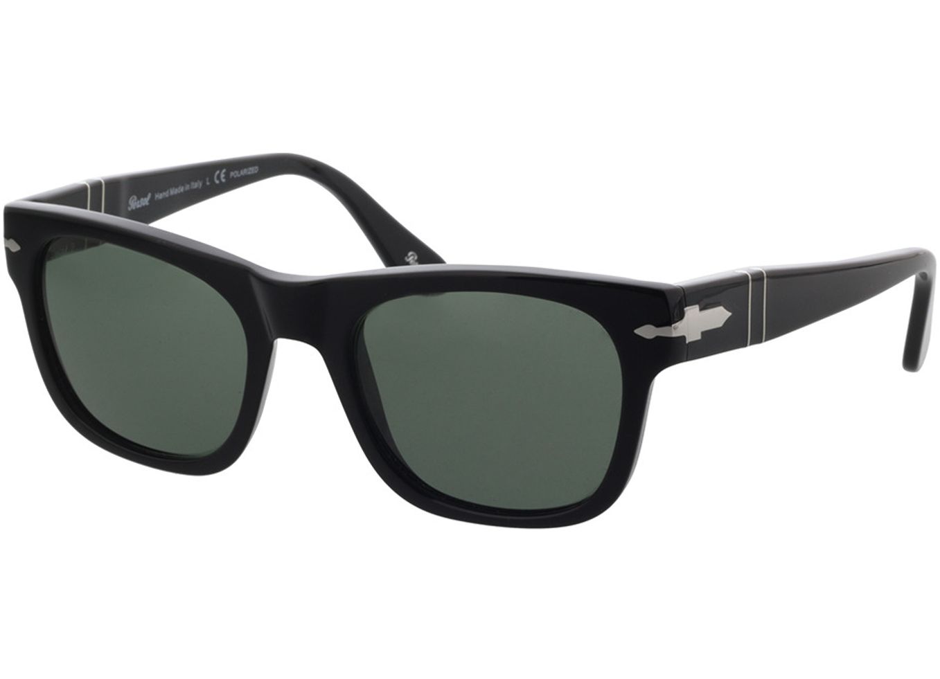 Persol PO3269S 95/58 52-20 Sonnenbrille mit Sehstärke erhältlich, Damen/Herren, Vollrand, Eckig von Persol