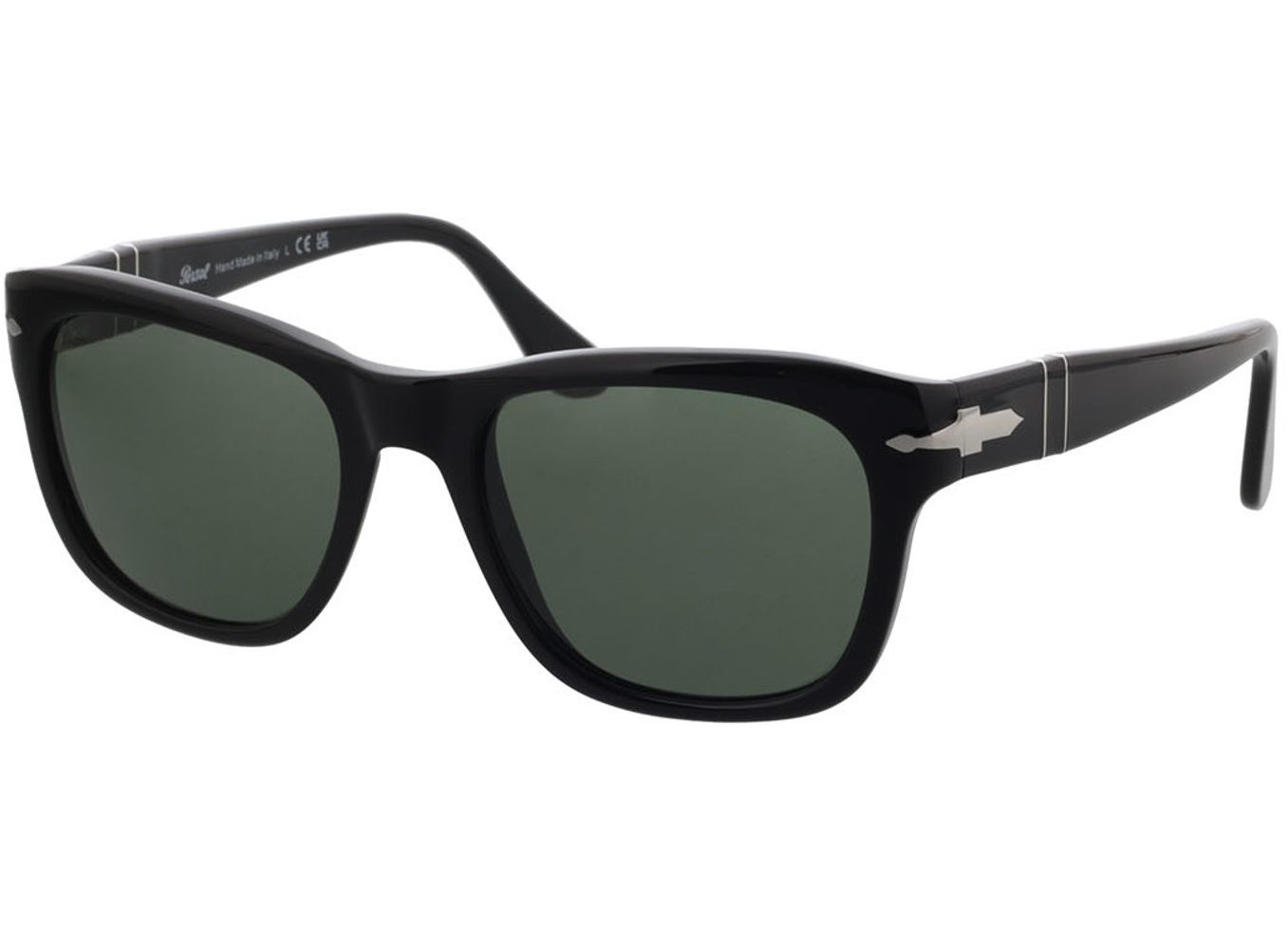 Persol PO3313S 95/31 55-20 Sonnenbrille mit Sehstärke erhältlich, Damen/Herren, Vollrand, Eckig von Persol