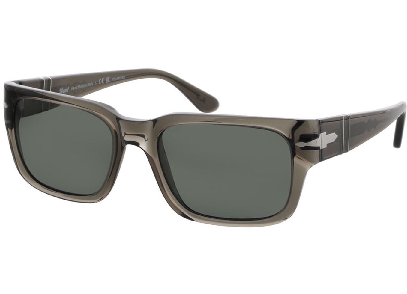 Persol PO3315S 110358 55-19 Sonnenbrille mit Sehstärke erhältlich, Herren, Vollrand, Rechteckig von Persol