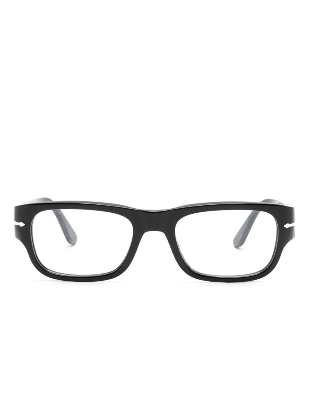 Persol PO3324V Brille mit eckigem Gestell - Schwarz von Persol