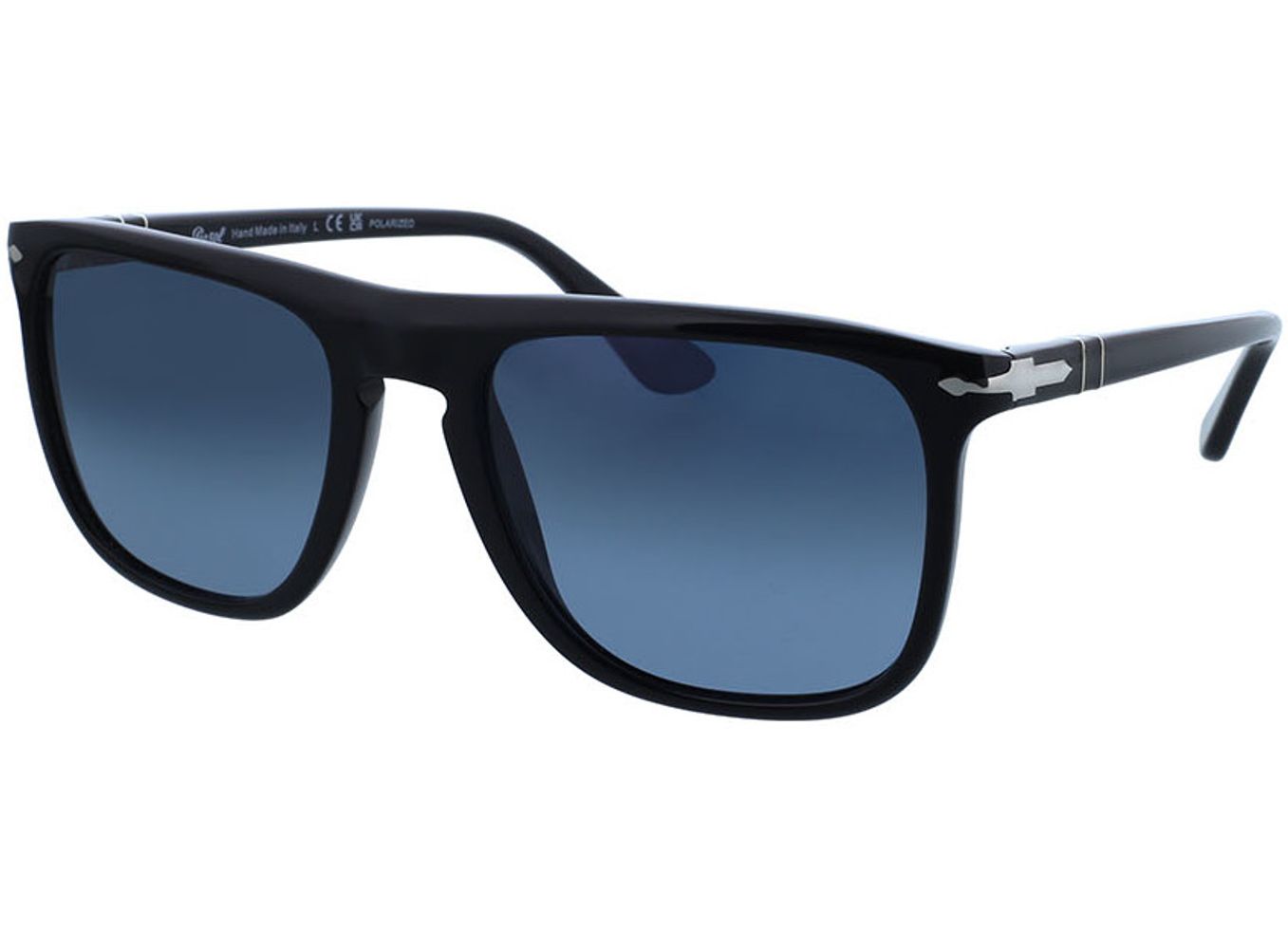 Persol PO3336S 95/S3 57-21 Sonnenbrille mit Sehstärke erhältlich, Damen/Herren, Vollrand, Pilot von Persol