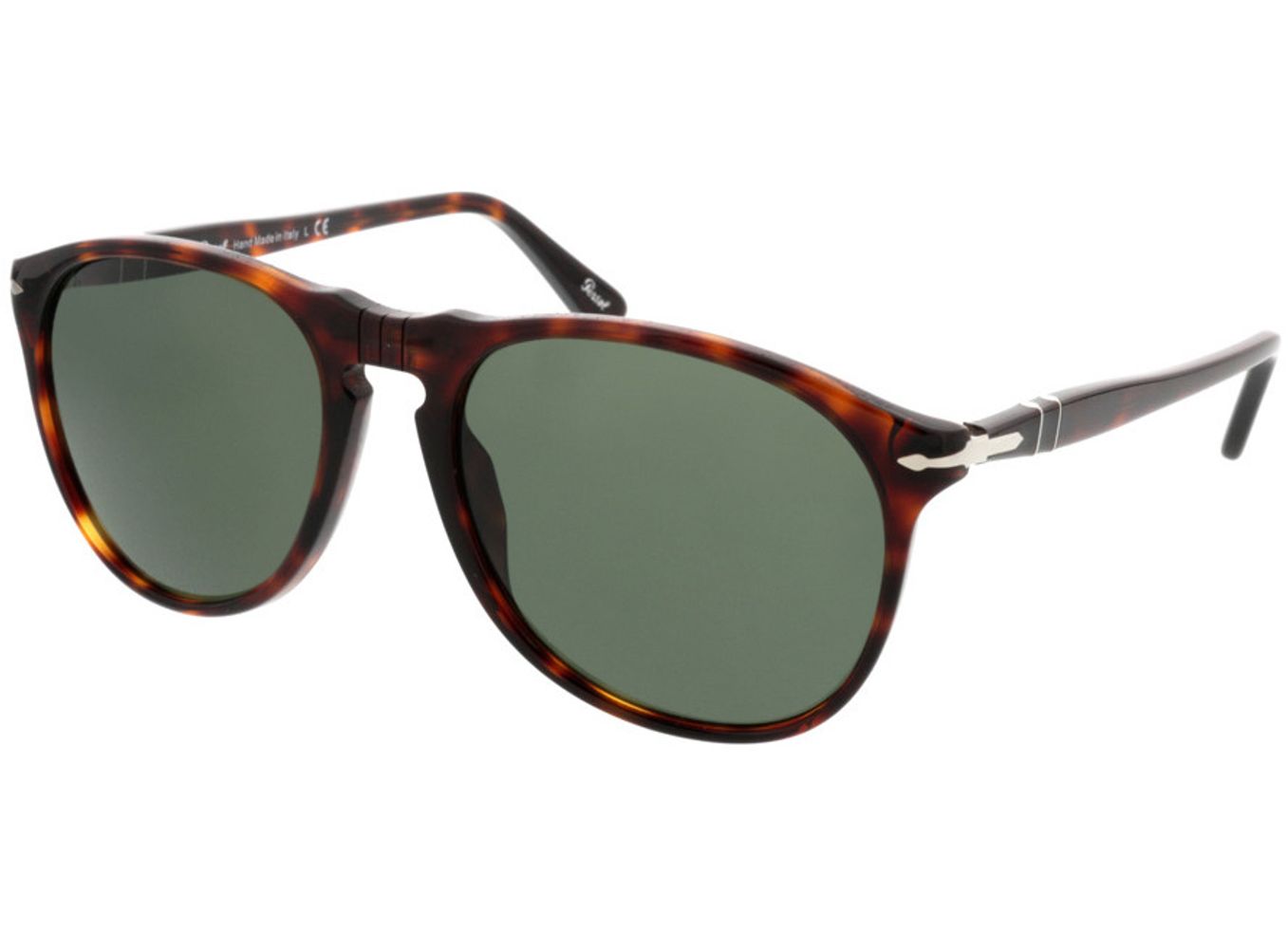 Persol PO9649S 24/31 55-18 Sonnenbrille mit Sehstärke erhältlich, Herren, Vollrand, panto von Persol