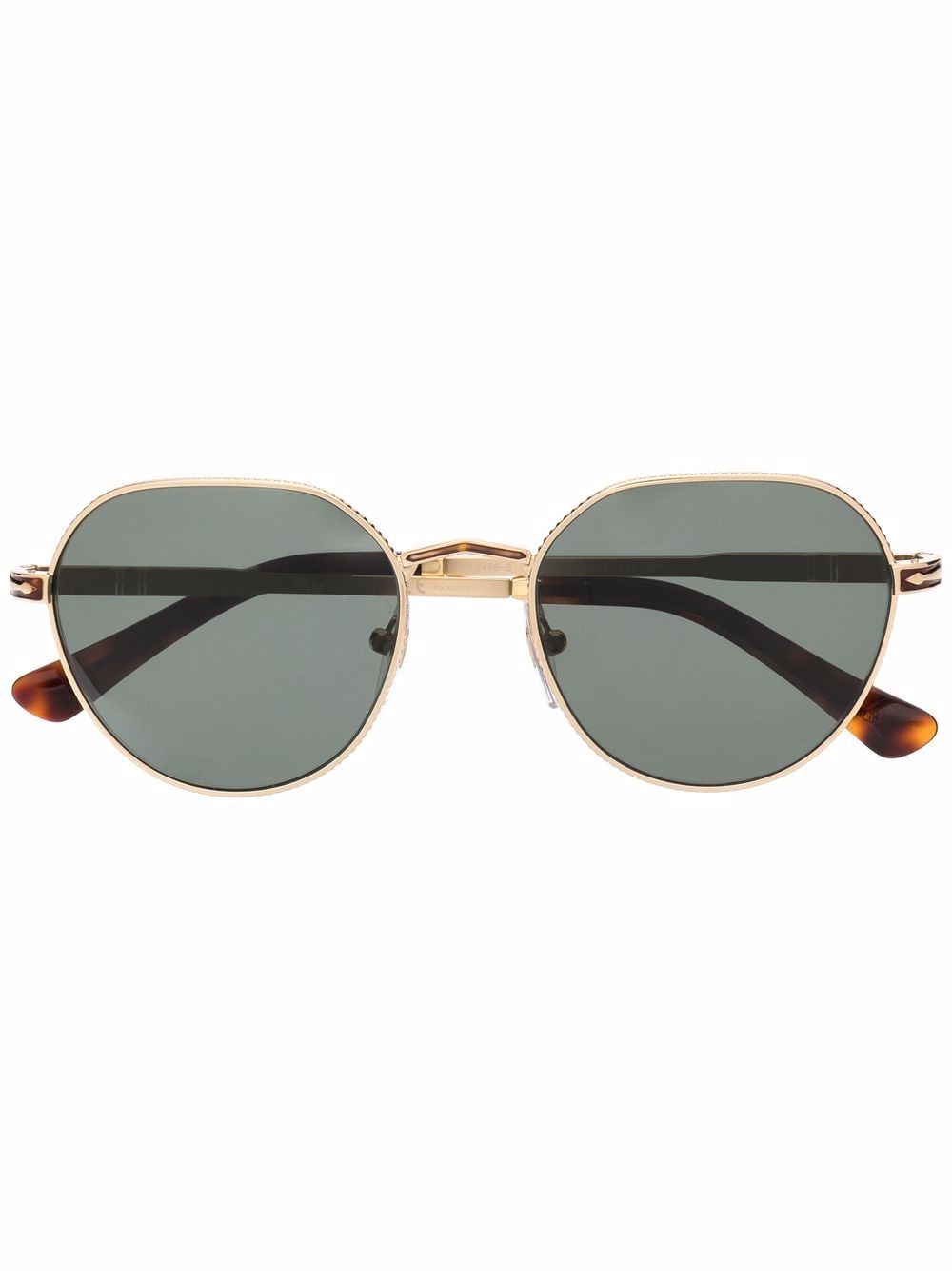 Persol Polarisierte Sonnenbrille mit rundem Gestell - Gold von Persol