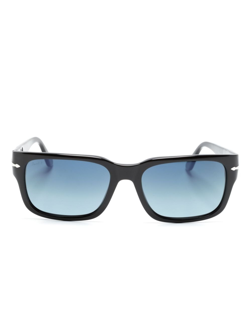 Persol Sonnenbrille mit eckigem Gestell - Schwarz von Persol