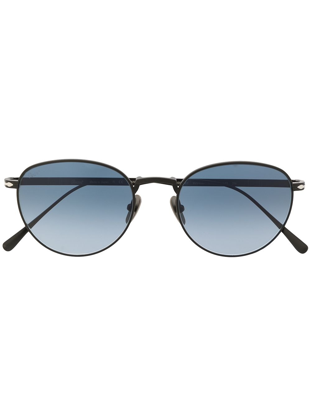 Persol Sonnenbrille mit rundem Gestell - Blau von Persol