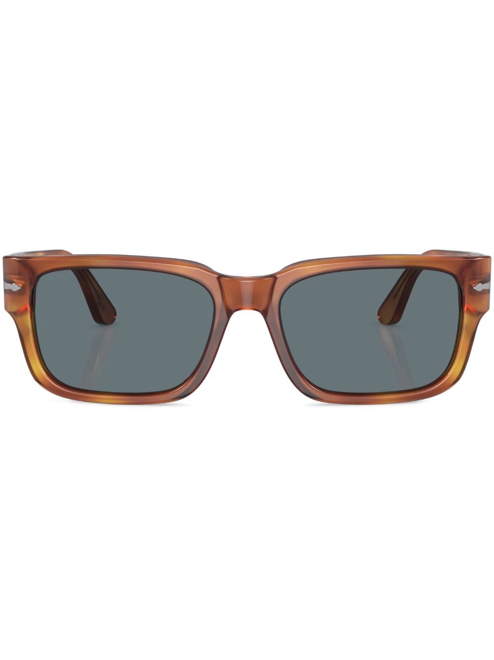 Persol Sonnenbrille mit eckigem Gestell - Braun von Persol