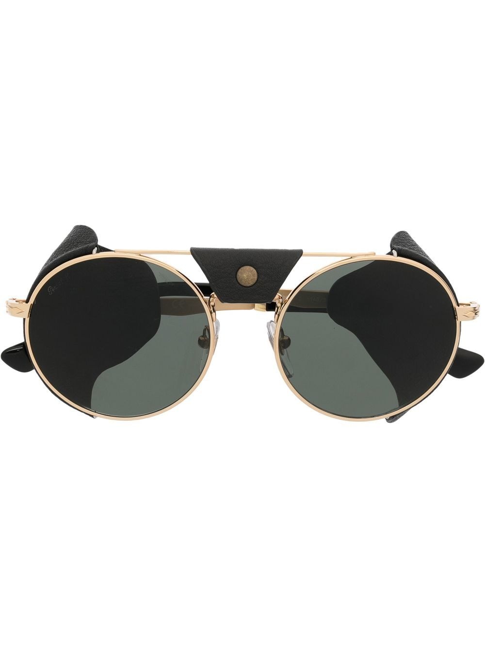 Persol Sonnenbrille mit rundem Gestell - Gold von Persol