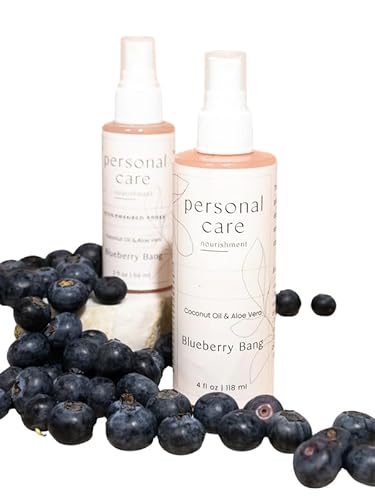 Blueberry Flavored Feminine Body Spray - Edible-Safe Hydrating Mist for Freshness, Balance & Daily Comfort (4 FL OZ.) von Personal Care Nourishment