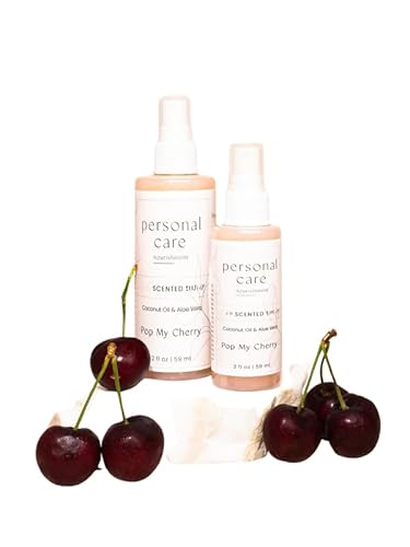 Cherry Flavored Feminine Body Spray - Edible-Safe Hydrating Mist for Freshness, Balance & Daily Comfort (2 FL OZ.) von Personal Care Nourishment