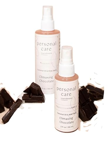 Chocolate Flavored Feminine Body Spray - Edible-Safe Hydrating Mist für Frische, Balance & Daily Comfort (2 FL. OZ.) von Personal Care Nourishment