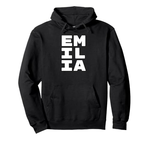 Emilia Personalized Retro Girls Custom Emilia Name Pullover Hoodie Emilia Personalized Retro Girls Custom Emilia Name Pullover Hoodie von Personal Gift For Women Gift For ABIGAIL