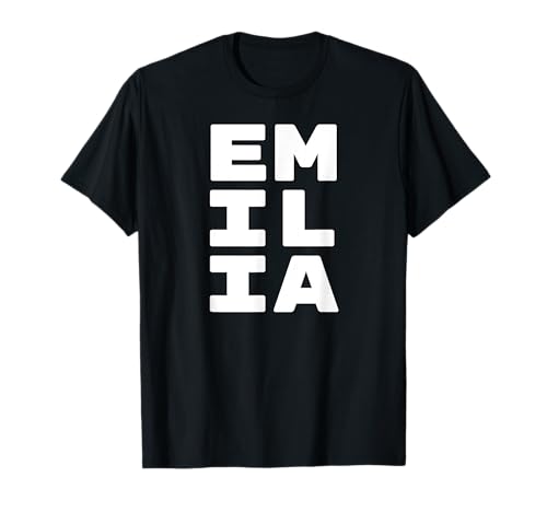 Emilia Personalized Retro Girls Custom Emilia Name T-Shirt Emilia Personalized Retro Girls Custom Emilia Name T-Shirt von Personal Gift For Women Gift For ABIGAIL