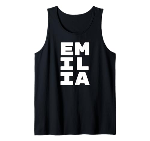 Emilia Personalized Retro Girls Custom Emilia Name Tank Top Emilia Personalized Retro Girls Custom Emilia Name Tank Top von Personal Gift For Women Gift For ABIGAIL