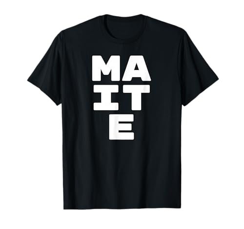Maite Personalized Retro Girls Custom Maite Name T-Shirt Maite Personalized Retro Girls Custom Maite Name T-Shirt von Personal Gift For Women Gift For ABIGAIL