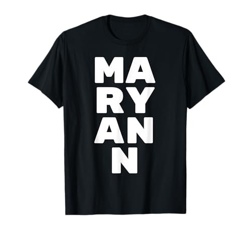 Maryann Personalized Retro Girls Custom Maryann Name T-Shirt Maryann Personalized Retro Girls Custom Maryann Name T-Shirt von Personal Gift For Women Gift For ABIGAIL