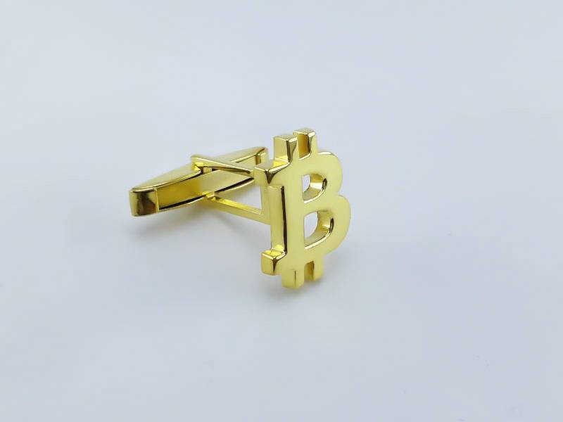Bitcoin Manschettenknöpfe Aus Sterlingsilber Handgefertigter Schmuck, Trauzeuge Geschenk von PersonalCufflinks