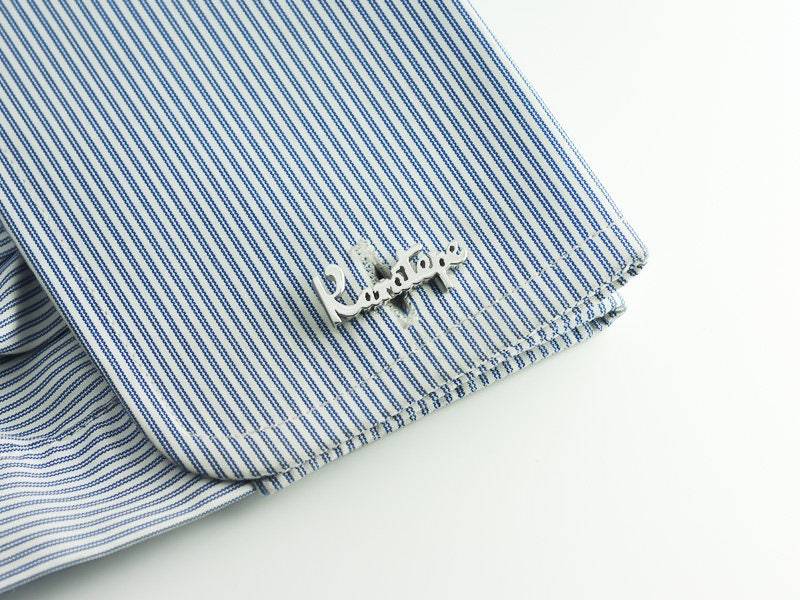 Manschettenknöpfe Aus Sterlingsilber Personalisiertes Trauzeuge Geschenk von PersonalCufflinks