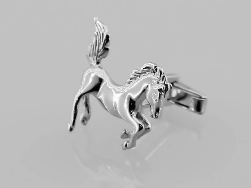 sterling Silber Manschettenknöpfe Mit Pferd Vintage Geschenk Für Den Bräutigam von PersonalCufflinks