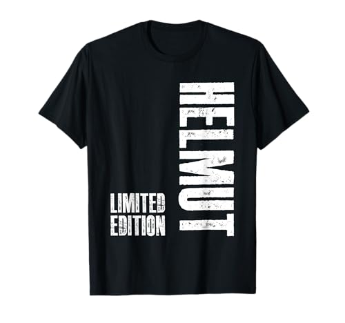 Vornamen Design Männer Geburtstag Helmut Geschenk für Helmut T-Shirt von Personalisiert Lustiges Geschenk Für Helmut