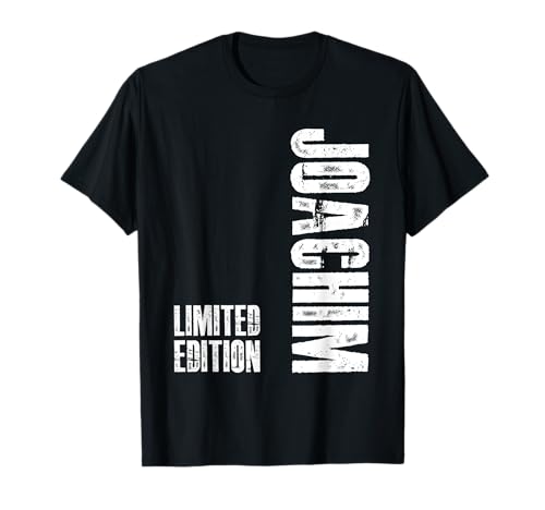 Vornamen Männer Geburtstag Joachim Geschenk für Joachim T-Shirt von Personalisiert Lustiges Geschenk Für Joachim