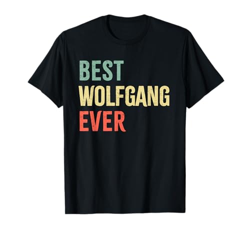 Personalisiert Wolfgang Lustiges T-Shirt für Männer, Kinder und Jungen mit dem Vornamen Wolfgang - Schwarz, Small, Klassisch, Crew-Ausschnitt, Kurzärmelig Personalisiert Wolfgang Lustiges T-Shirt für Männer, Kinder und Jungen mit dem Vornamen Wolfgang - Schwarz, Small, Klassisch, Crew-Ausschnitt, Kurzärmelig von Personalisiert Wolfgang Lustiges