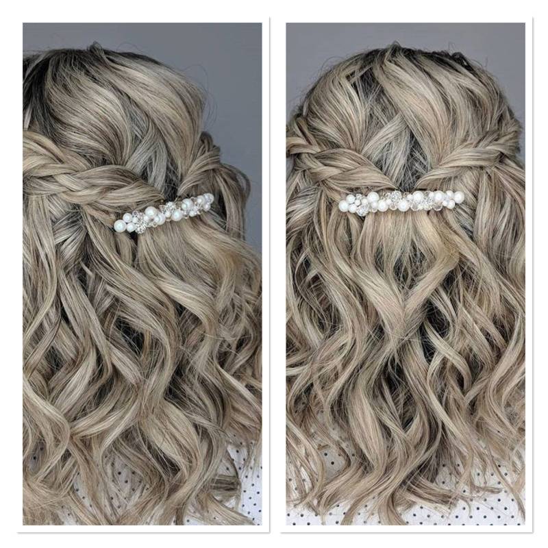 Braut Perle Kristall Haarspange | Hochzeit von PersonalizeJewelry