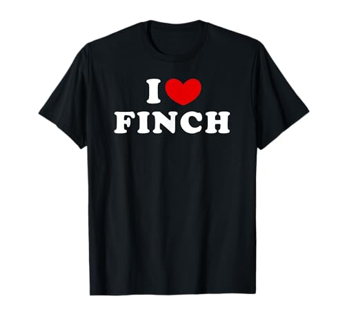 Personalized For Finch & Friends Ich Liebe Finch T-Shirt Damen Unisex-Erwachsene Schwarz V-Ausschnitt Kurzarm Klassische Passform Small EU 16-16.5 Personalized For Finch & Friends Ich Liebe Finch T-Shirt Damen Unisex-Erwachsene Schwarz V-Ausschnitt Kurzarm Klassische Passform Small EU 16-16.5 von Personalized For Finch & Friends