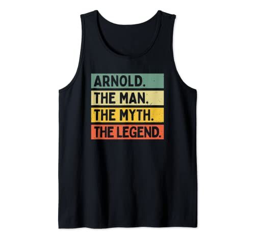 Herren Arnold The Man The Myth The Legend Lustiges Zitat Tank Top Herren Arnold The Man The Myth The Legend Lustiges Zitat Tank Top von Personalized Gift Ideas Arnold