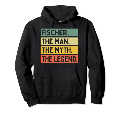 Fischer The Man The Myth The Legend Lustiges Personalisiertes Zitat Pullover Hoodie Fischer The Man The Myth The Legend Lustiges Personalisiertes Zitat Pullover Hoodie von Personalized Gift Ideas Fischer