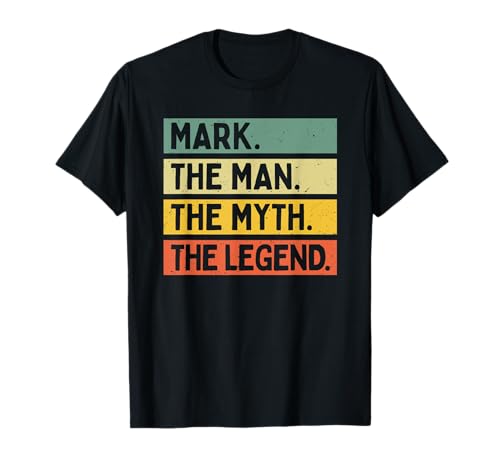 "Mark The Man The Myth The Legend" Lustiges personalisiertes Zitat T-Shirt "Mark The Man The Myth The Legend" Lustiges personalisiertes Zitat T-Shirt von Personalized Gift Ideas Mark
