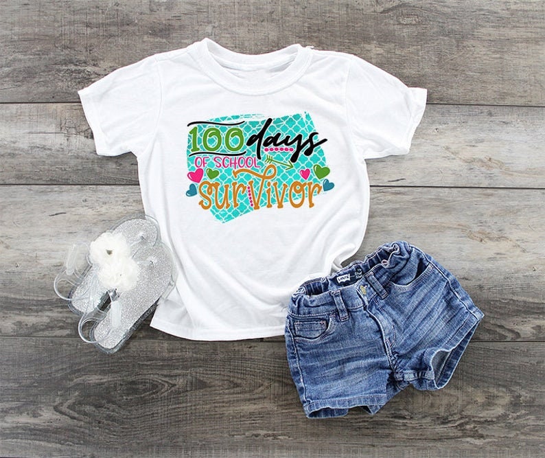 100 Tage Schulshirt, 100. Schultag, Hundert Schulshirt, Schulshirt, Hemd Für Lehrer, Lehrershirt, Schule 100 Tage Schulshirt, 100. Schultag, Hundert Schulshirt, Schulshirt, Hemd Für Lehrer, Lehrershirt, Schule von PersonalizedTouch11