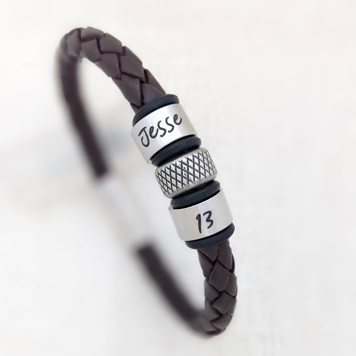 Teenager Geschenke, 13. Geburtstag Junge, Jungen Benutzerdefinierte Armband Männer, Geschenke Geburtstag, 16. Geburtstagsgeschenk Mutter Sohn von PersonalizedTreazure