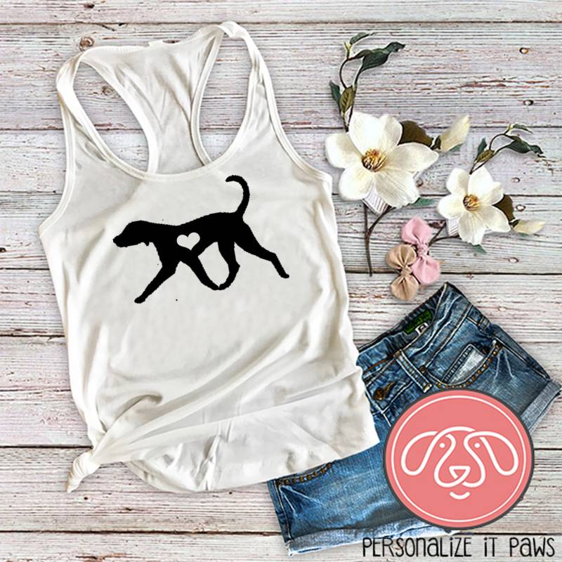 American Foxhound Dog Mom Damen Tank Top von Personalizeitpaws