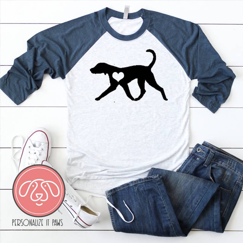 American Foxhound Raglan American Foxhound Raglan von Personalizeitpaws
