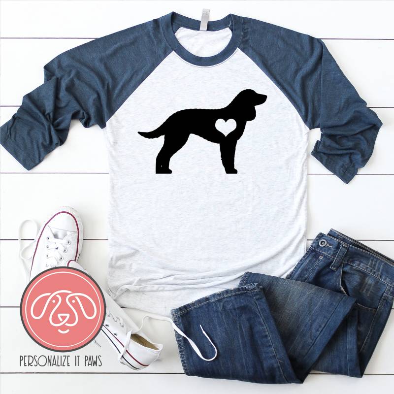 American Water Spaniel Raglan American Water Spaniel Raglan von Personalizeitpaws