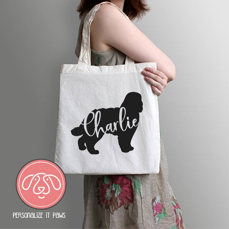 Barbet Einkaufstasche von Personalizeitpaws