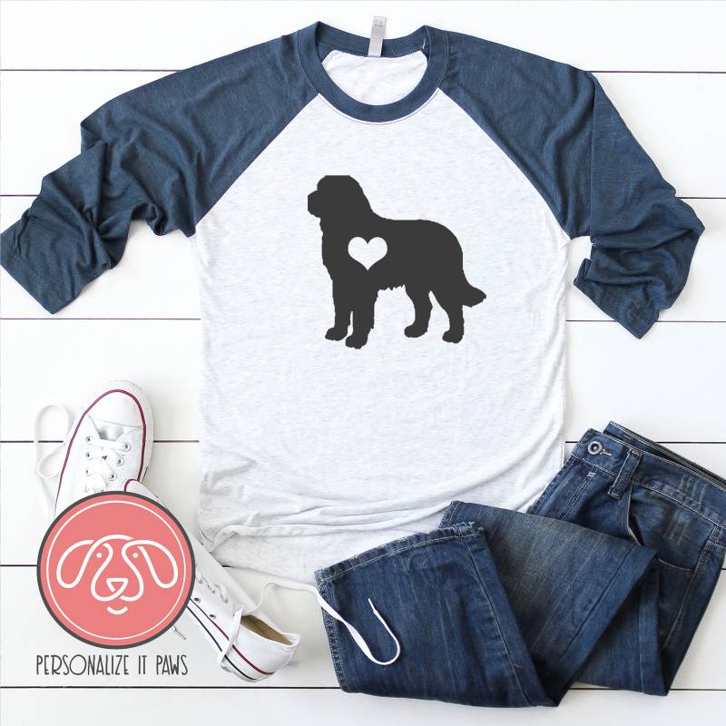 Bernhardiner Raglan Bernhardiner Raglan von Personalizeitpaws
