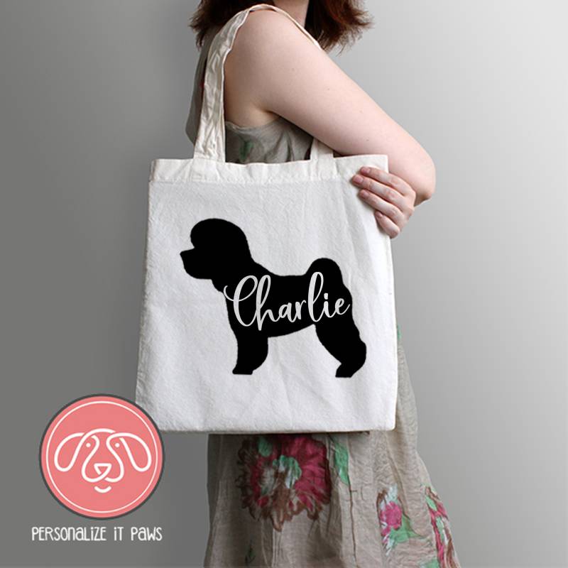 Bichon Frise Einkaufstasche Bichon Frise Einkaufstasche von Personalizeitpaws