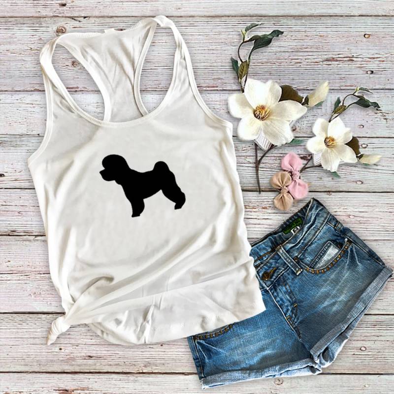 Bichon Frise Hund Mama Damen Tank Top von Personalizeitpaws