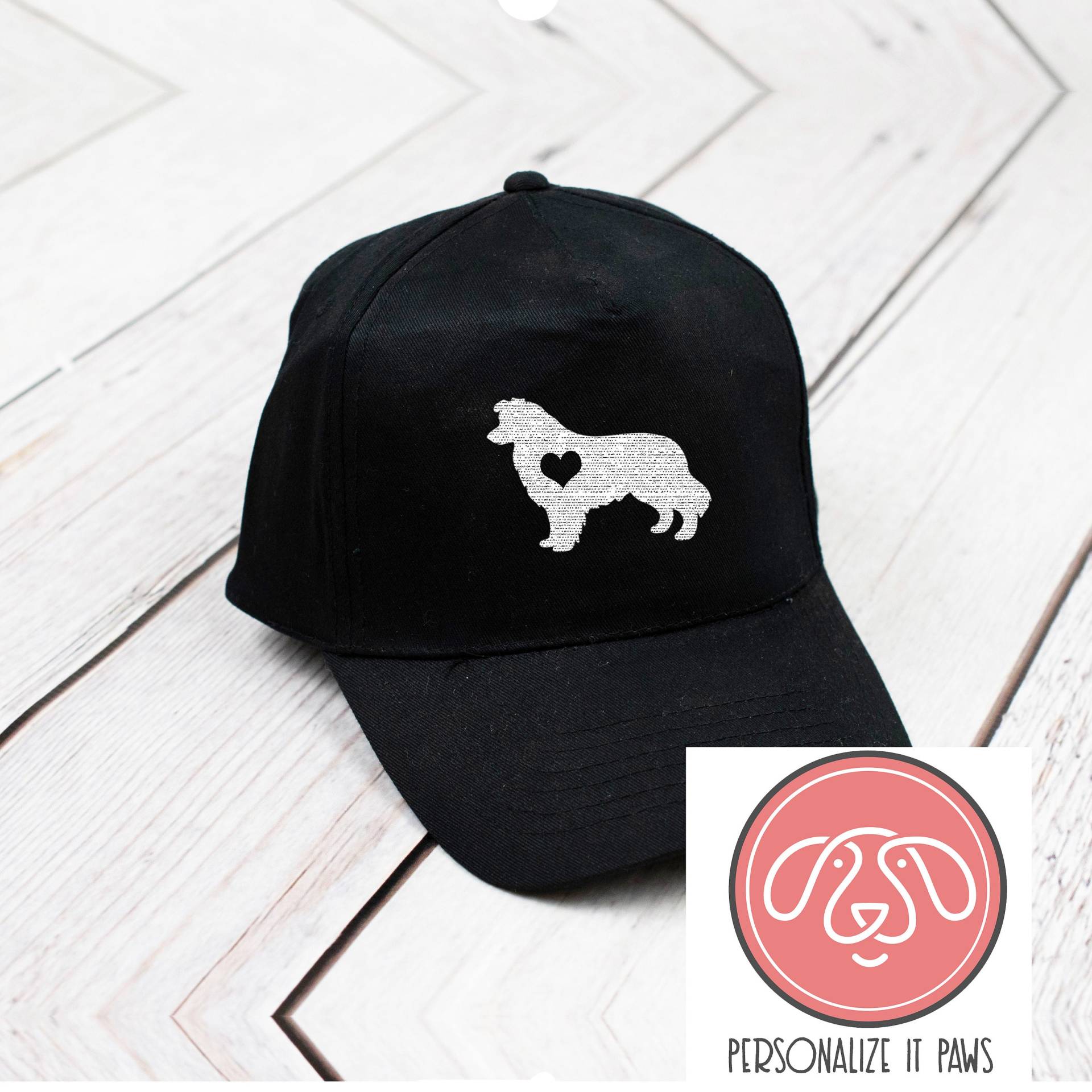 Border-Collie-Hut von Personalizeitpaws