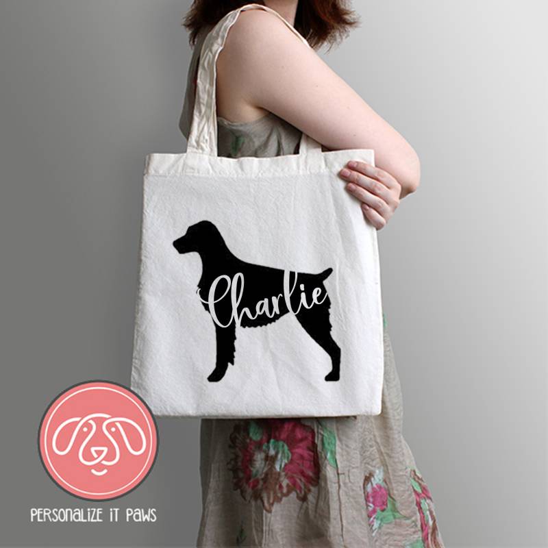 Bretagne Spaniel Einkaufstasche Bretagne Spaniel Einkaufstasche von Personalizeitpaws