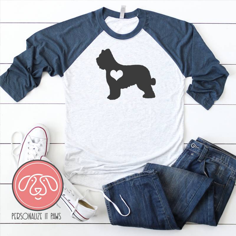 Briard Raglan Briard Raglan von Personalizeitpaws