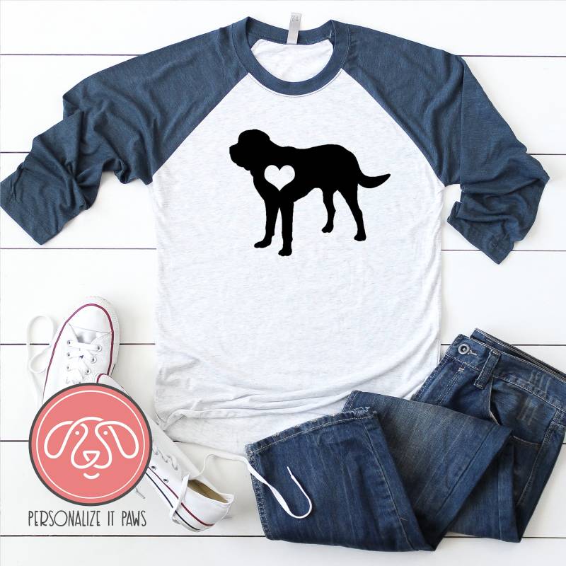 Bullmastiff Raglan Bullmastiff Raglan von Personalizeitpaws
