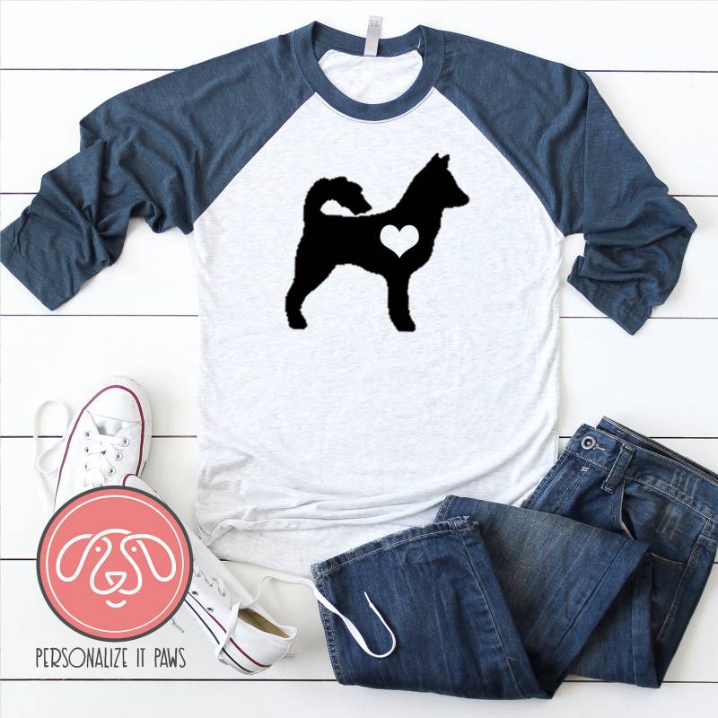 Canaan Raglan von Personalizeitpaws