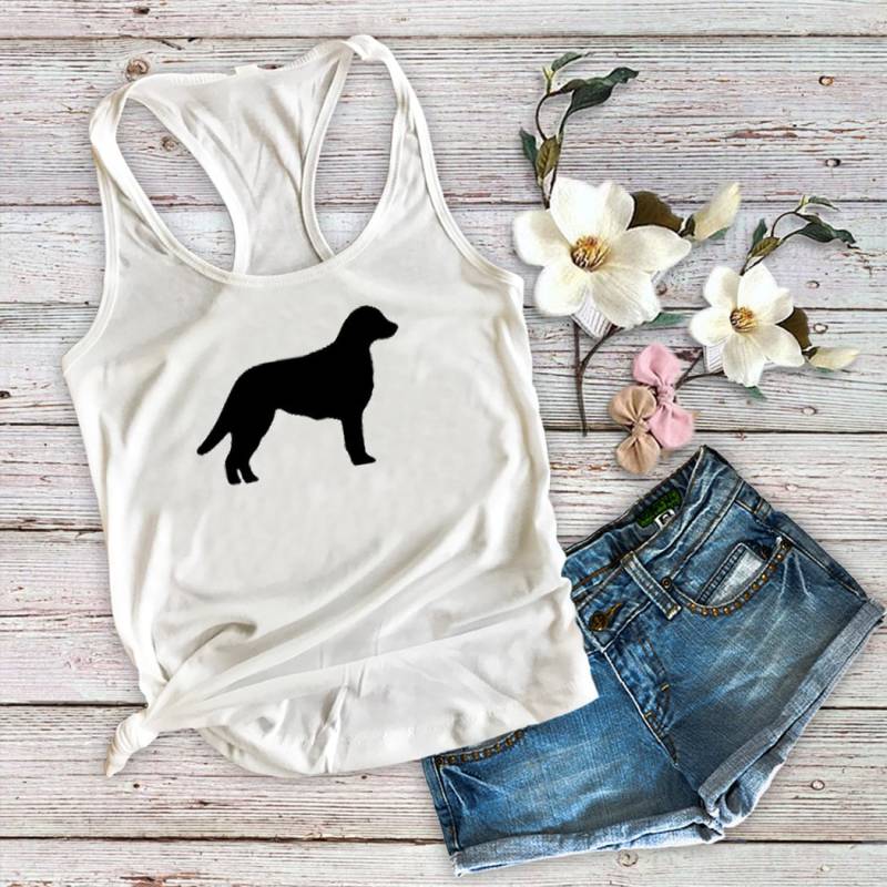Chesapeake Bay Retriever Hunde Mama Damen Tank Top von Personalizeitpaws