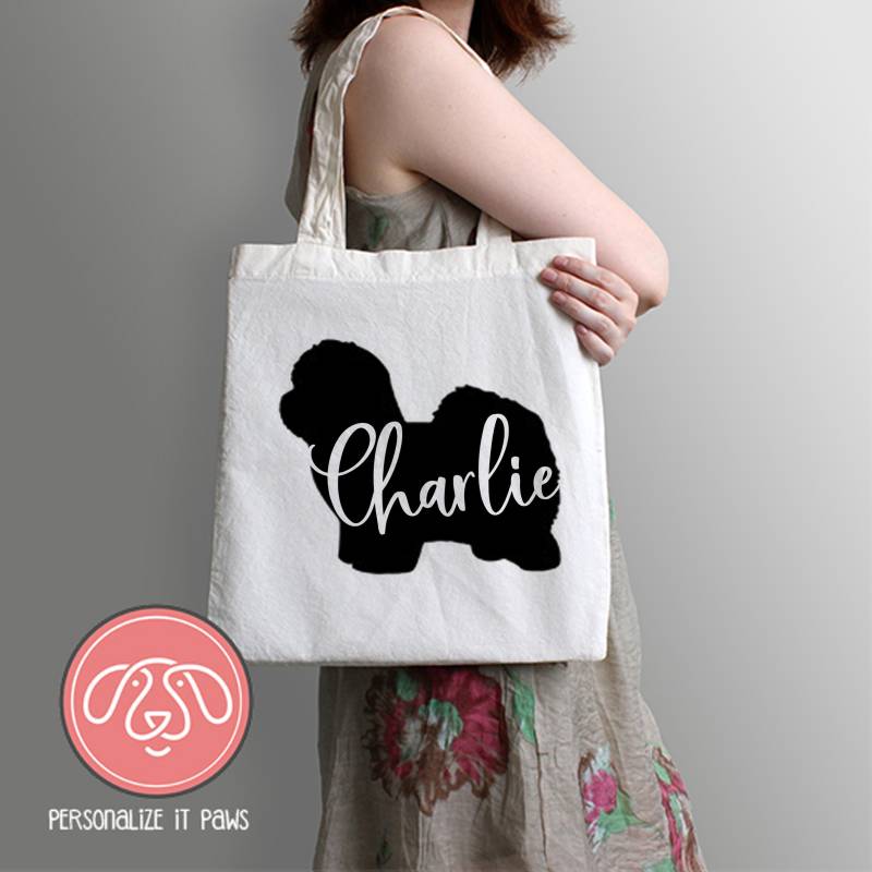 Coton De Tulear Einkaufstasche Coton De Tulear Einkaufstasche von Personalizeitpaws
