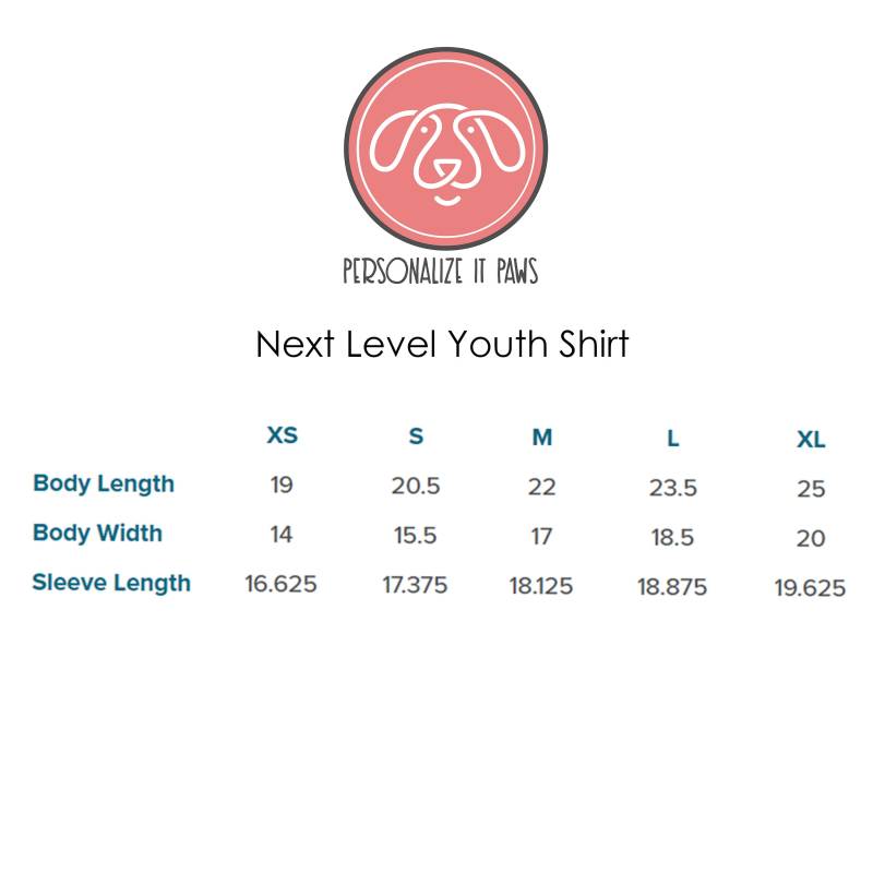 Dackel Jugendshirt von Personalizeitpaws