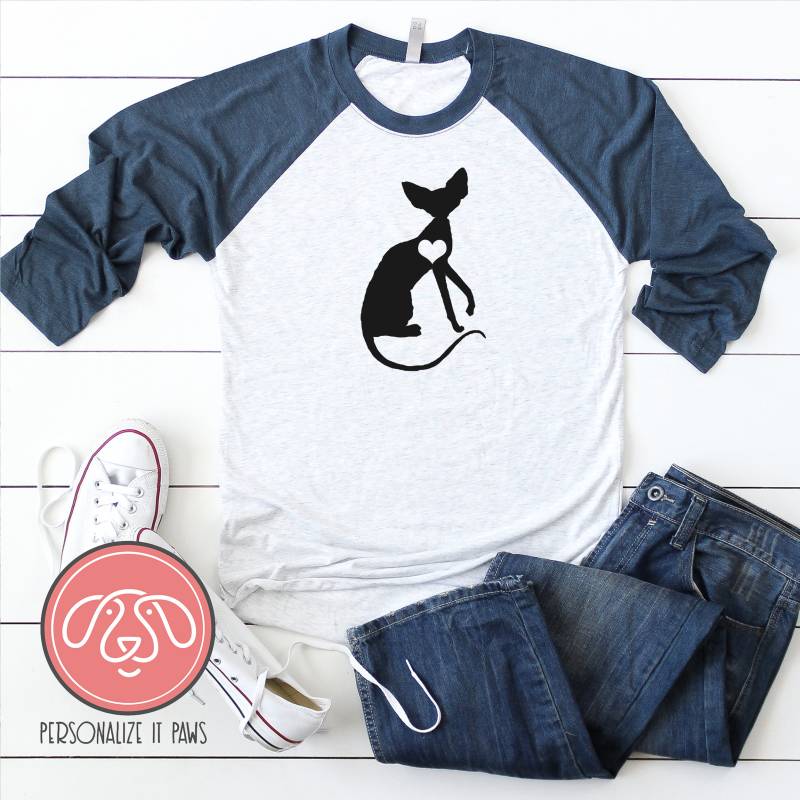 Devon Rex Katze Tshirt Devon Rex Katze Tshirt von Personalizeitpaws